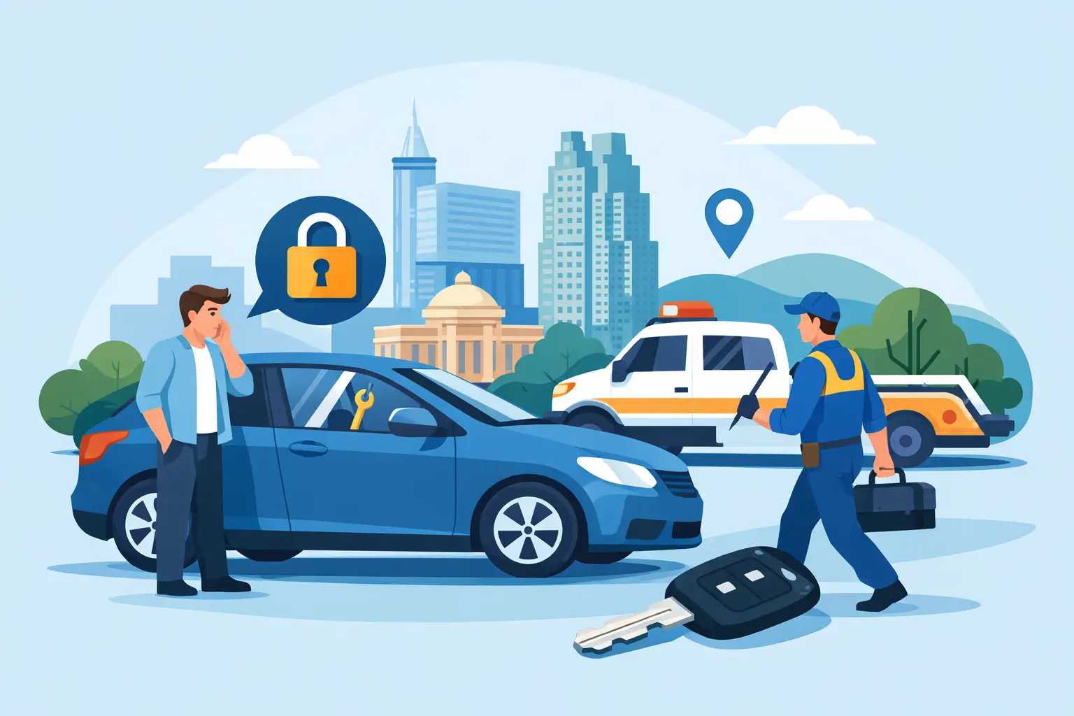 Car Lockout Assistance Near Me in Raleigh