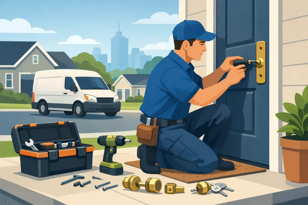 Deadbolt Lock Installation Service in Raleigh