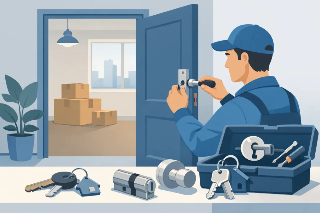Apartment Lock Change After Tenant Move-Out