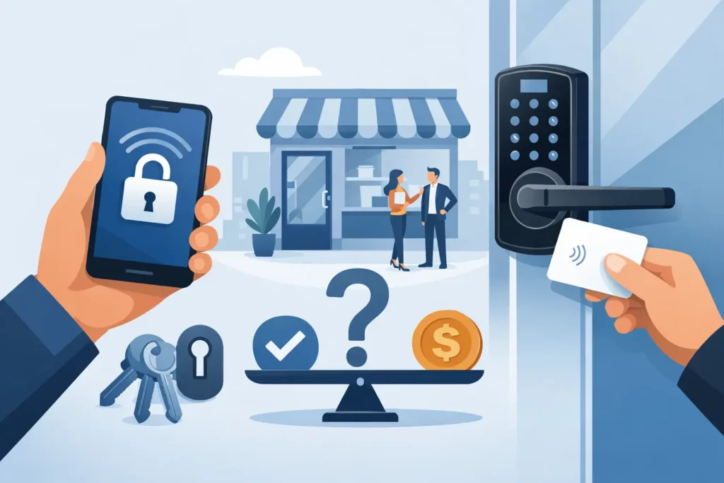 Keyless Entry for Small Business: Is It Worth It?