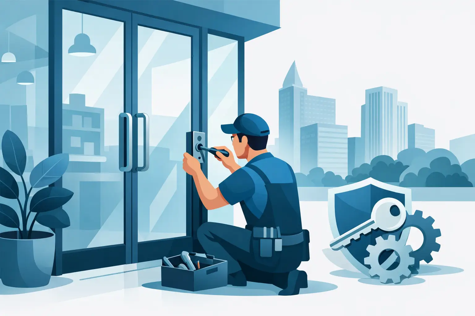 Storefront Door Lock Repair for Raleigh Businesses