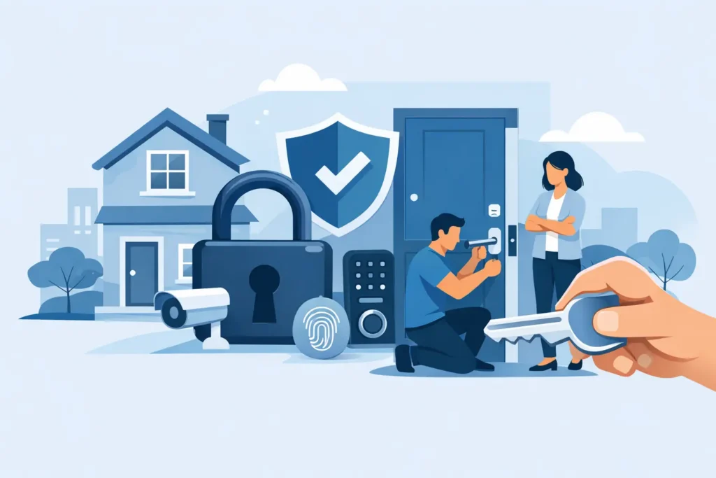 How to Secure Rental Property Locks Safely