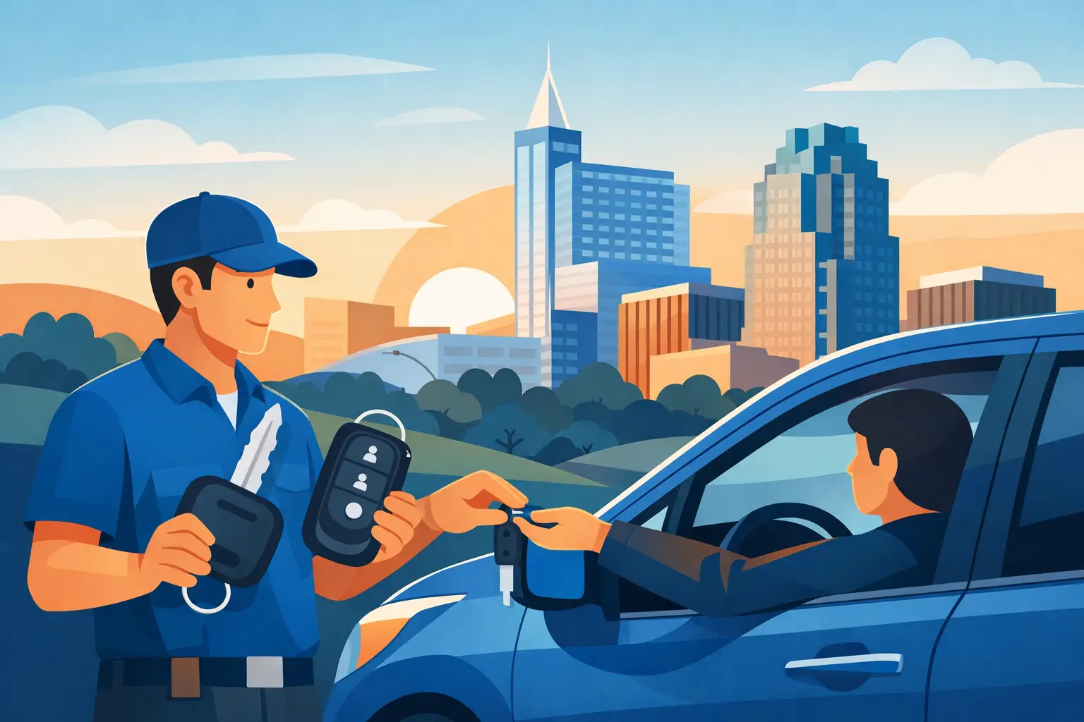 Raleigh Automotive Locksmith Help When You Need It