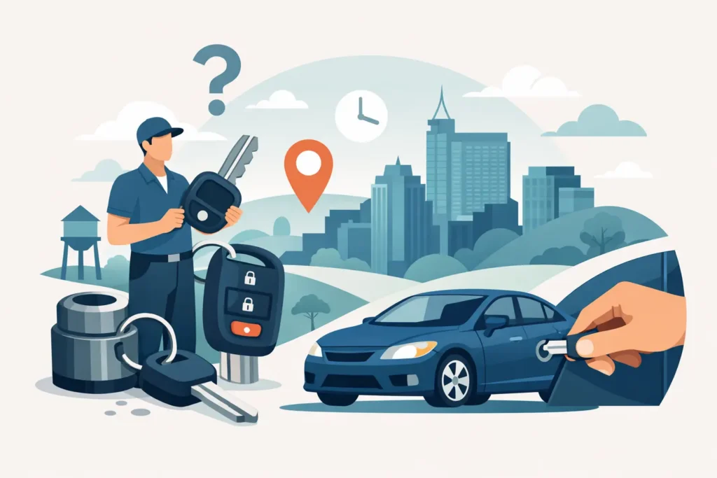 When to Call an Automotive Locksmith in Raleigh
