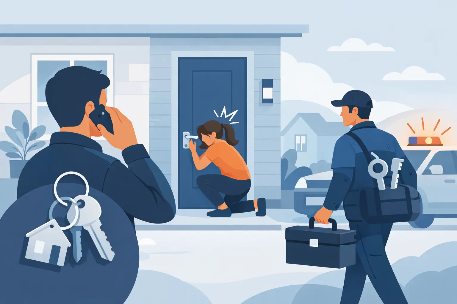 When to Call an Emergency House Lockout Locksmith
