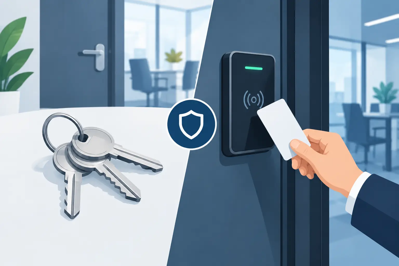 Commercial Access Control Versus Keys for Business