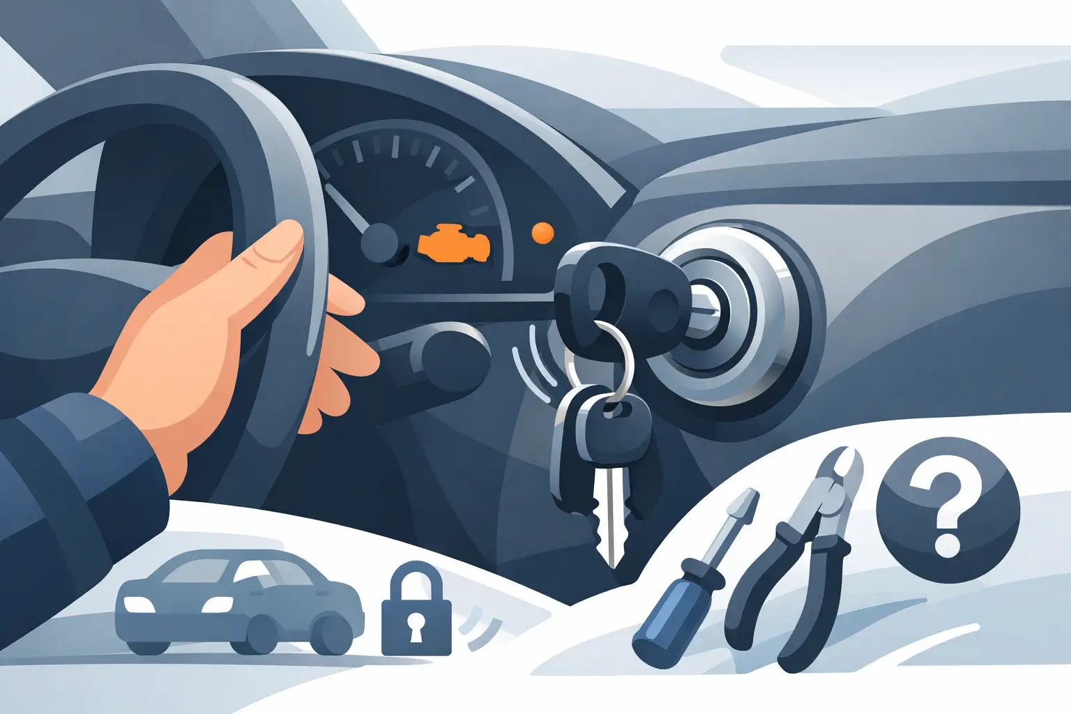 Ignition Key Stuck Fix: Safe Steps for Drivers